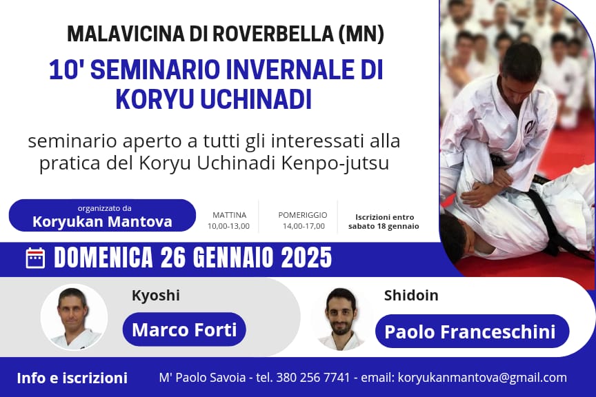 Decimo Seminario Invernale di Koryu Uchinadi